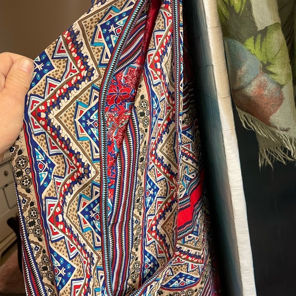 CATO Cato Dress Womens Large OpenLong Sleeve V Neck Knee Length - Picture 6 of 11